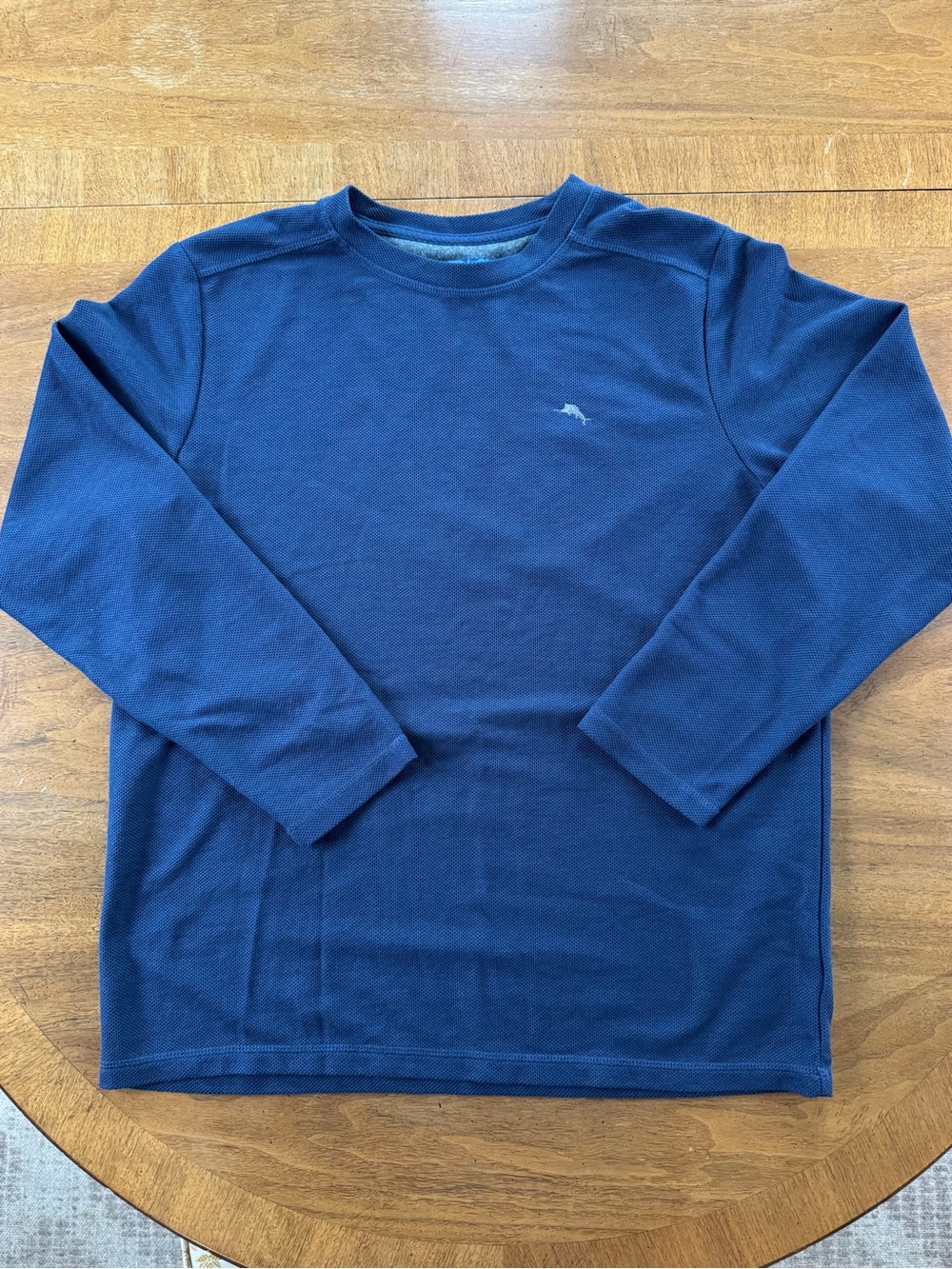 Tommy Bahama Men's Navy Crewneck Sweatshirt with Dolphin Logo